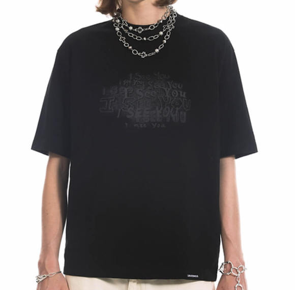 Custom Frosted Printed Unisex Streetwear - 250GSM Heavyweight Cotton Oversized Short Sleeve T-Shirt