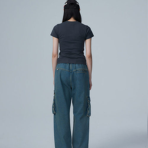 Personalized Pattern Printed Streetwear - Simple Slim Short Short Sleeve Women's T-Shirt