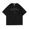 Custom Cross Printed Streetwear - 230GSM Cotton Screen Printed Oversized Short Sleeve T-Shirt Men