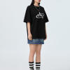 Custom Personalized Printed Streetwear - 270GSM Heavyweight Cotton Screen Printed Oversized Unisex Short Sleeve T-Shirt