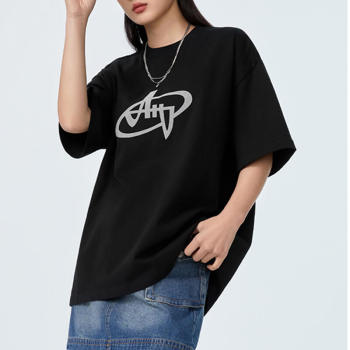 Custom Personalized Printed Streetwear - 270GSM Heavyweight Cotton Screen Printed Oversized Unisex Short Sleeve T-Shirt