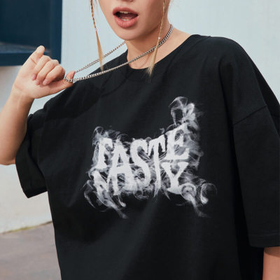 Custom Personalized Printed Streetwear - 270GSM Heavyweight Cotton Oversized Short Sleeve T-Shirt