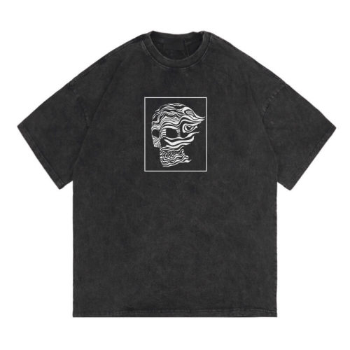 Streetwear Manufacturer Custom Skeleton Element T-shirt | 230GSM, 100% Cotton, Oversized Fit | Support OEM, ODM