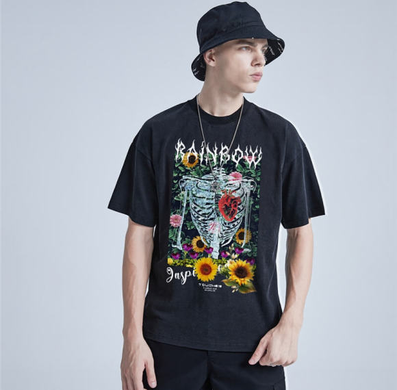 Custom Street Clothing T-Shirt Wholesaler | 230GSM, 100% Cotton, Oversized Fit | Support OEM, ODM