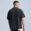 Individuell gestaltetes T-Shirt im Streetstyle | 230 g/m², 100 % Baumwolle, Oversized-Fit-T-Shirt im dunklen Stil | OEM, ODM