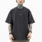 Quick Design Street Style T-shirt | 250G, 100% Cotton, Oversized Fit Dark T-shirt | Support OEM, ODM
