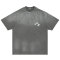 Custom Design Wash Vintage T-shirt | 250GSM, 95% Cotton 5% Spandex, Oversized Fit Dark T-shirt | Support OEM, ODM
