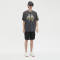 Custom Design Wash Vintage T-shirt | 240GSM, 100% Cotton, Oversized Fit Dark T-shirt | Support OEM, ODM