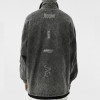 Custom Dark Style Streetwear Jacket | 300GSM, 100% Cotton, Oversized Fit Hip Pop Jacket | Support OEM, ODM