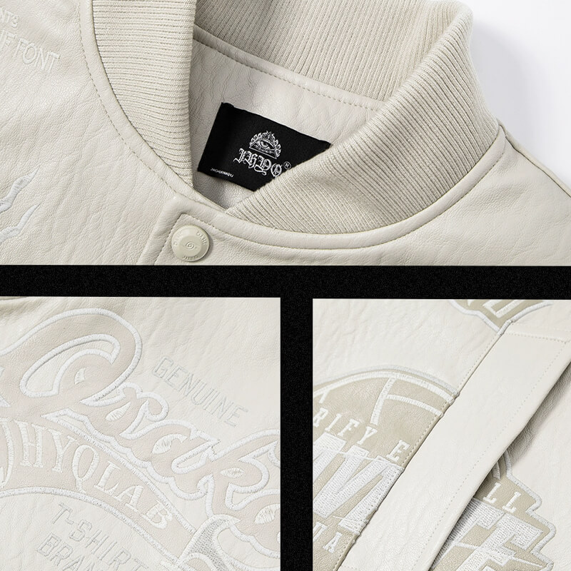 CUS2312A106 Streetwear Jacket Detailed Display