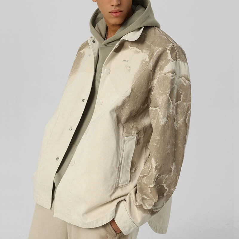 CUS2312A243 Streetwear Jacket Features