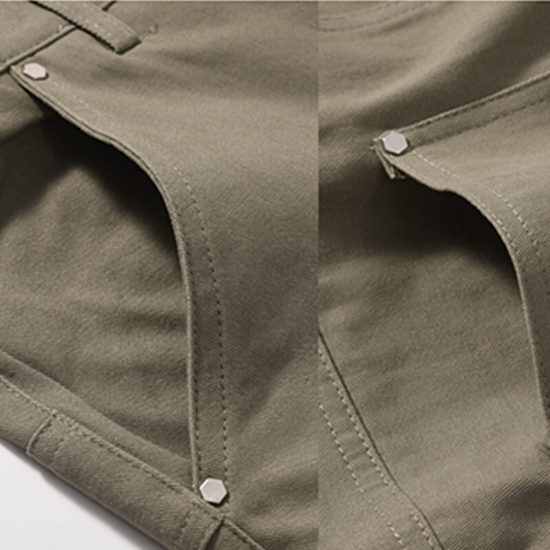 CUS2308S4073 Streetwear Cargo Pants Features Detailed Display