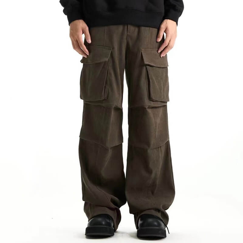 CUS2308S8011 Streetwear Cargo Pants Features