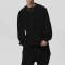 Custom Minimalist Style Long Sleeve Hoodies | 250G, 100% Cotton, Oversized Fit Street Style Dark Hoodies