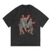 Custom Skeletom Element Dark T-shirt | 230GSM, 100% Cotton, Overiszed Fit Street Style T-shirt | Support OEM, ODM