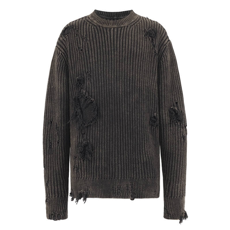 CUS2403AW23W0120B Streetwear Sweater Detail