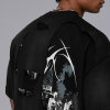Custom Mystery Symbols Wash Streetwear T-shirt | 240GSM, 100% Cotton, Oversized Fit Dark Street Style T-shirt