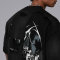 Custom Mystery Symbols Wash Streetwear T-shirt | 240GSM, 100% Cotton, Oversized Fit Dark Street Style T-shirt