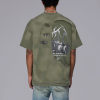 Custom Mystery Symbols Wash Streetwear T-shirt | 240GSM, 100% Cotton, Oversized Fit Dark Street Style T-shirt