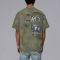 Custom Mystery Symbols Wash Streetwear T-shirt | 240GSM, 100% Cotton, Oversized Fit Dark Street Style T-shirt