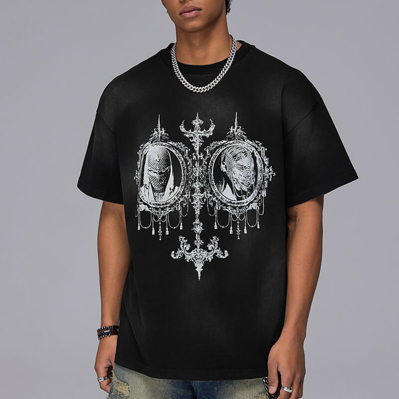 CUS24031904 Streetwear T-shirt Features