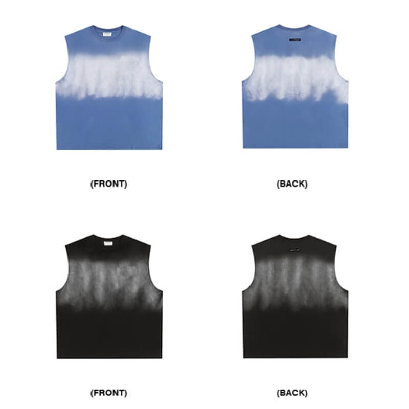 CUS24031905 Streetwear Tank Tops Detail