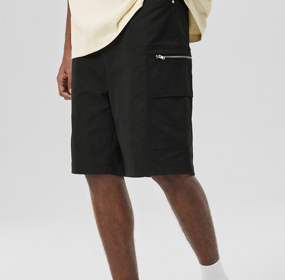 Custom Street Style Casual Cargo Shorts | 50% Nylon 50% Spandex, Loose and Straight-leg High Street Shorts