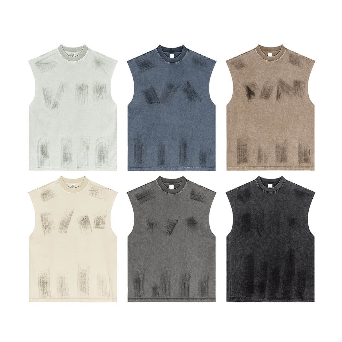 CUS2403S1530 Streetwear Tank Tops Detail