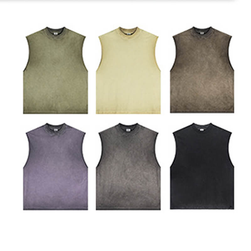 CUS2403S1535 Streetwear Tank Tops Detail