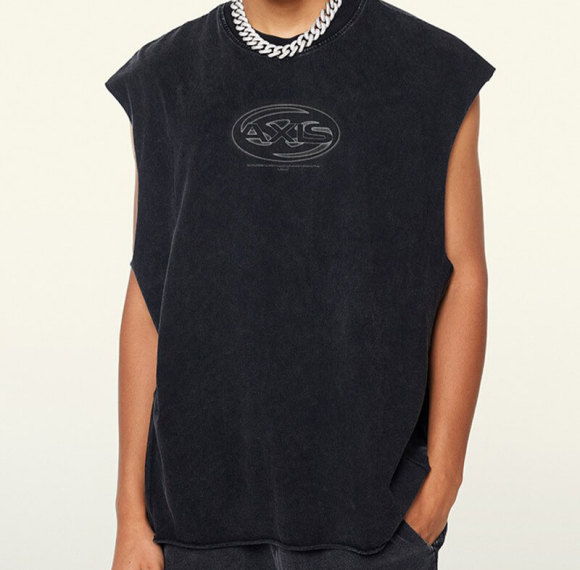 Custom Vintage Batik Sleeveless Tank Top | 270GSM, 100% Cotton, Oversized Fit Dark Style Tank Tops