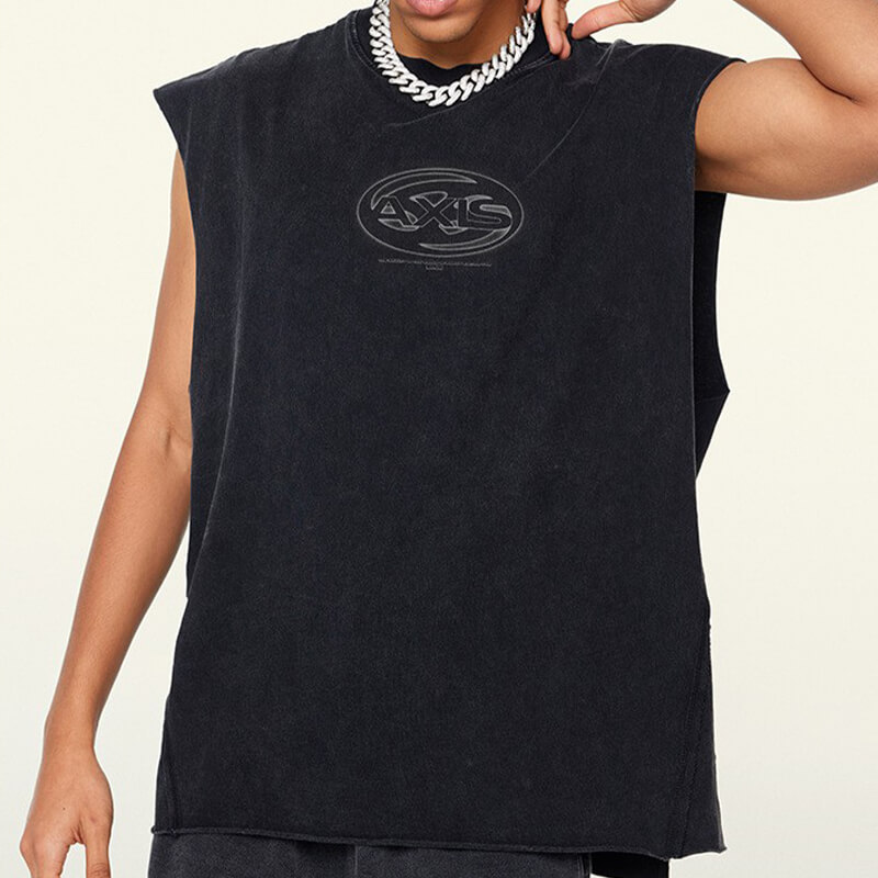 CUS24034100 Streetwear Tank Tops Features