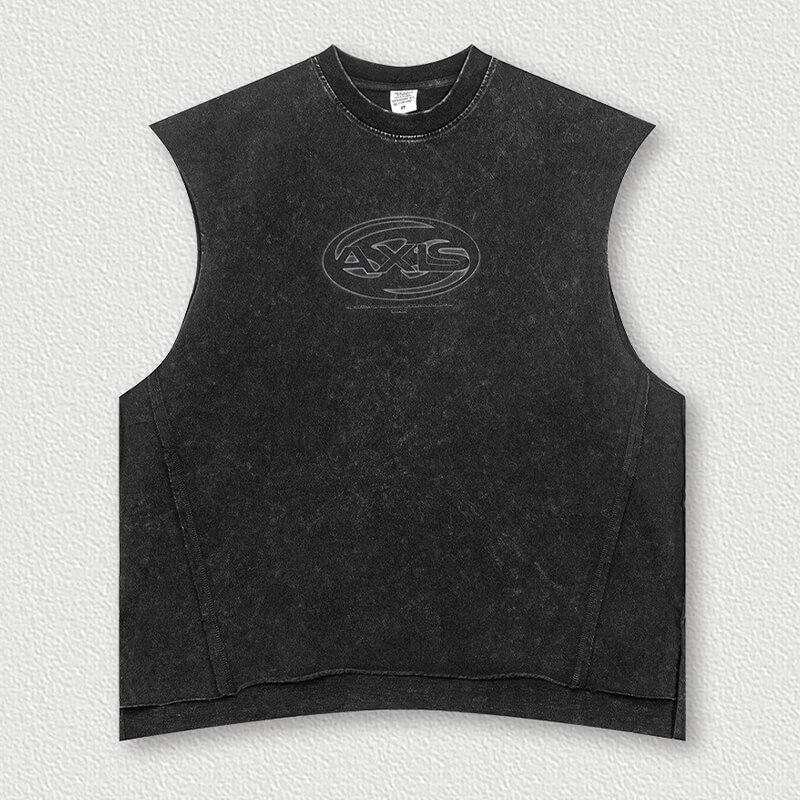 CUS24034100 Streetwear Tank Tops Features