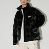 Custom Winter Street Style Short Down Coats | 100% Viscose Fiber, Washed Cotton, Oversized Fit Dark Down Coat