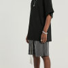 Custom High Street Style Zip-up Shorts | 100% Cotton, Loose Fit Solid Color Sport Straight Shorts