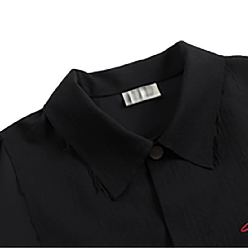 CUS240406 Streetwear Shirt Features Detailed Display