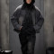 Custom Vintage Washed Gradient Short Jacket | 100% Cotton, Denim Fabrics, Boxy Fit | Dark Style Streetwear Jacket