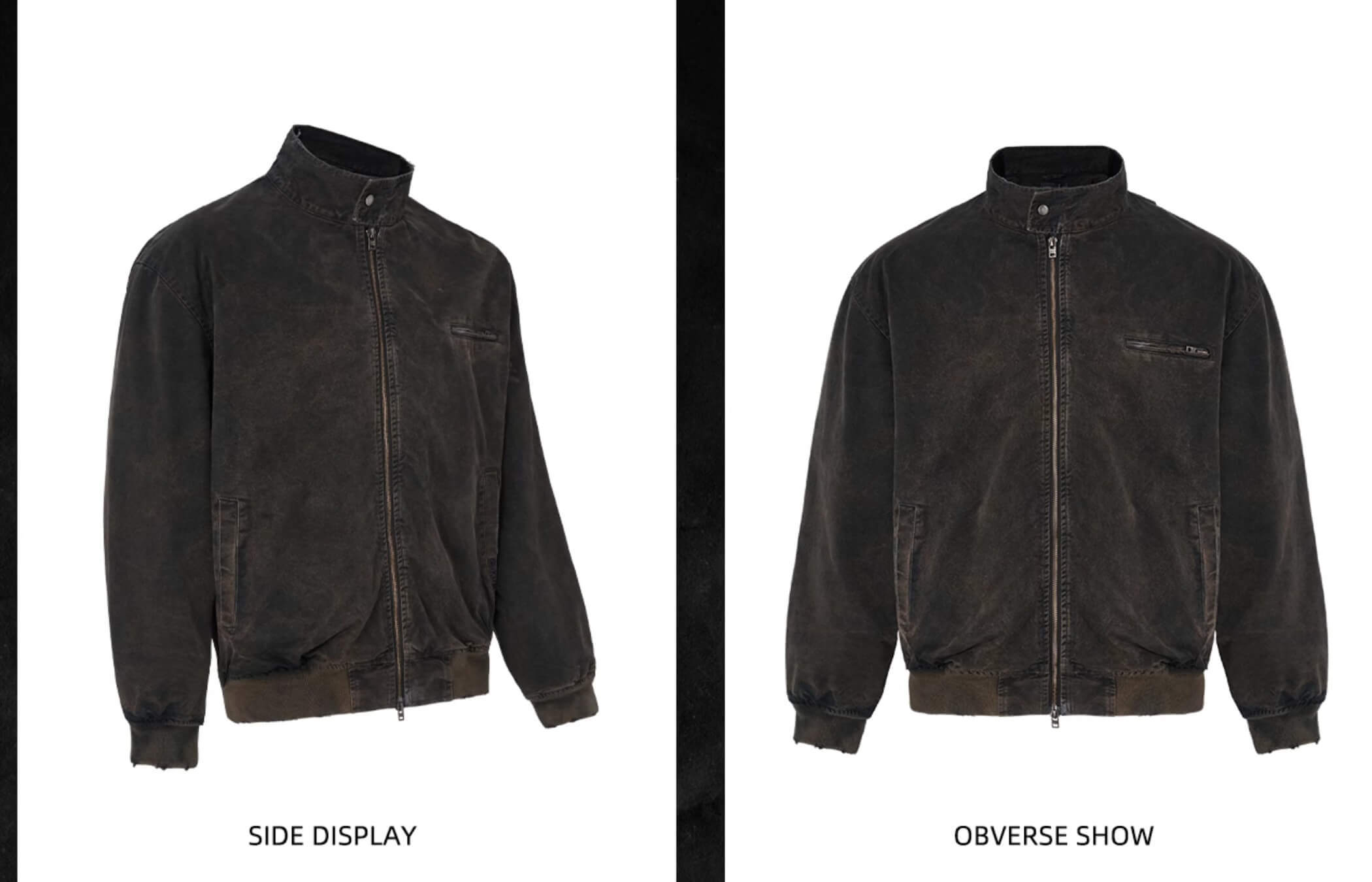 CUS24010024-CL030 Streetwear Jacket Detail