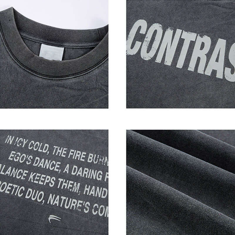 About CUS202404F2CE1 Streetwear T-Shirt Details