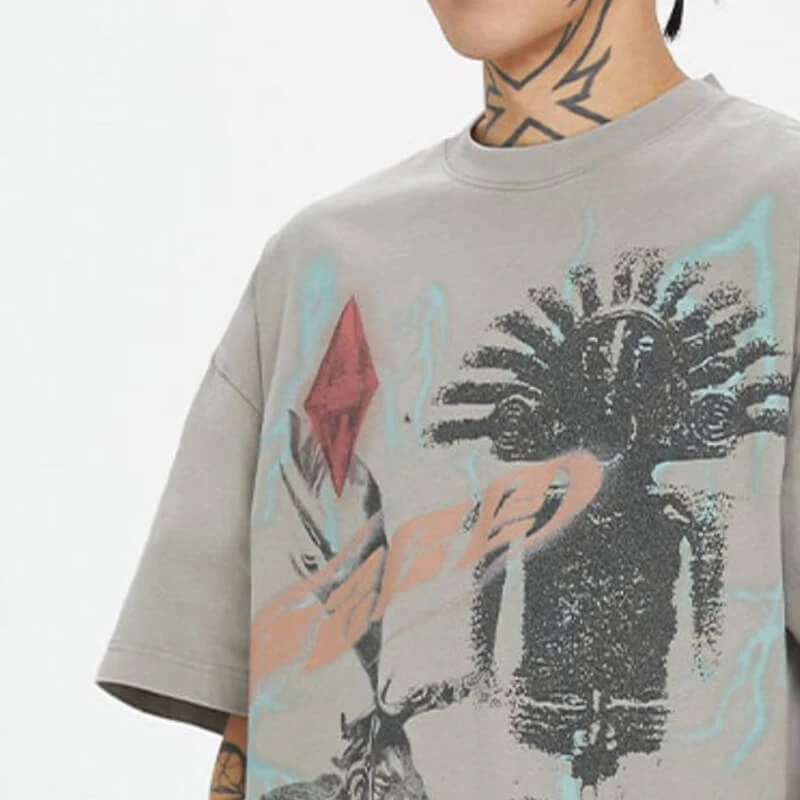 CUS202404F2CE2 Streetwear T-shirt Features
