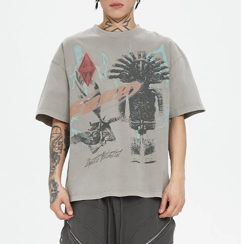 CUS202404F2CE2 Streetwear T-shirt Features