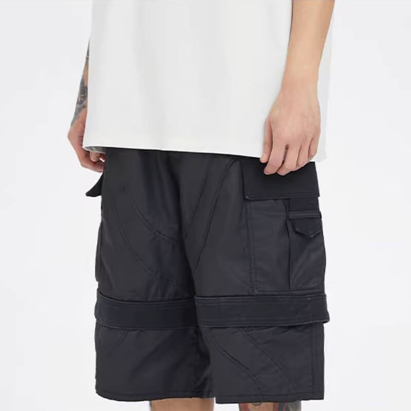 CUS2404-041902 Street Style Shorts Features