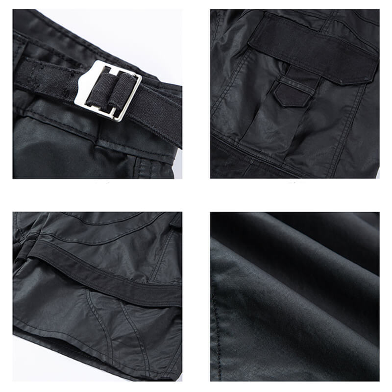 CUS2404-041902 Street Style Shorts Features