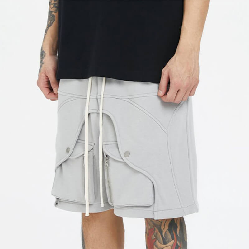 CUS2404-041906 Street Style Shorts Features