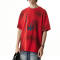 Custom Spray Painted Aged Summer T-Shirt | 280GSM, 100% Cotton, Boxy Fit | Dark Street Style T-Shirt