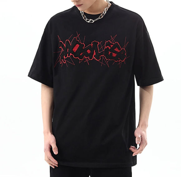 Custom Vintage Embroidered Streetwear T-Shirt | 260GSM, 100% Cotton, Oversized Fit | Support OEM, ODM