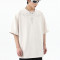 Custom Embroidered Printed High Street T-Shirt | 260GSM, 100% Cotton, Short Sleeve, Oversized Fit | Support OEM, ODM