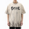 Custom Washed Tie-Dye Street Style T-Shirt | 260GSM, 100% Cotton, Short Sleeve, Oversized Fit | Support OEM, ODM