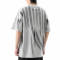 Custom Ink Splash Printed Streetwear T-Shirt | 270GSM, 100% Cotton, Short Sleeve, Oversized Fit | Support OEM, ODM