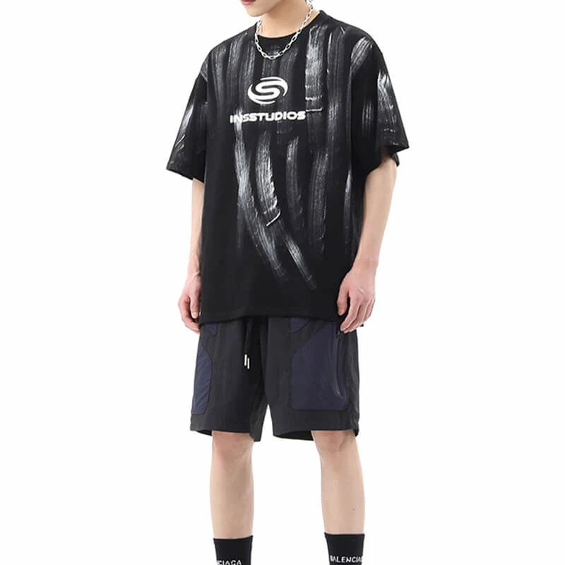 CUS240516-11 Streetwear T-shirt Detail