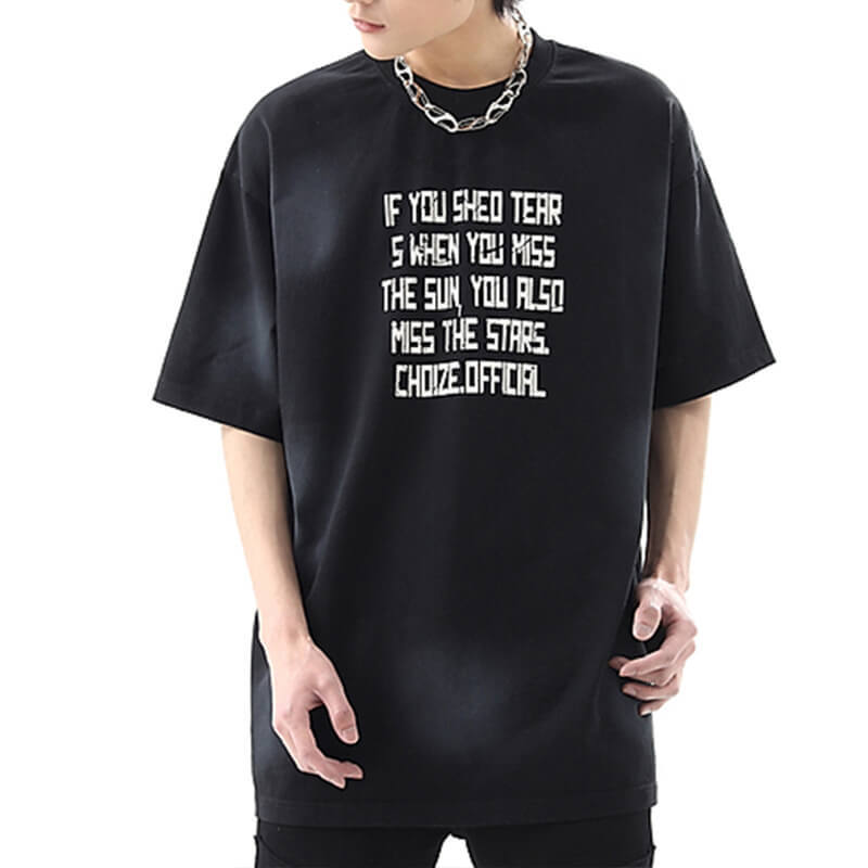 CUS240516-14 Streetwear T-shirt Features
